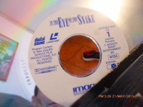 Disco Laser In The Eye Of The Snake Pelicula (xx1036.. (Usado)