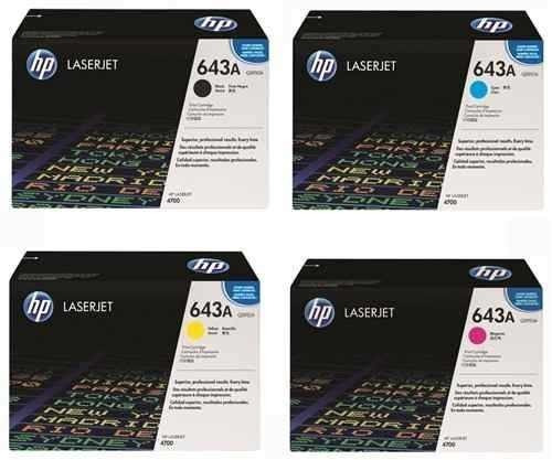 Toner Hp Panameños  643a Q5950a, Q5951a, Q5952a, Q5953a