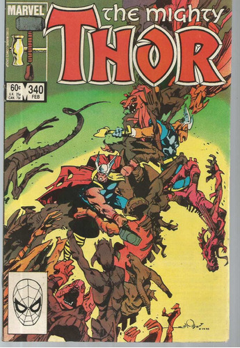 The Mighty Thor 340 - Marvel - Bonellihq Cx146 K19