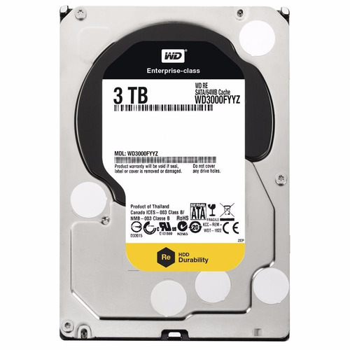 Disco Duro 3.5 Pc Wd3000fyyz 4tb 7200 Rpm 64mb Cache Sata3