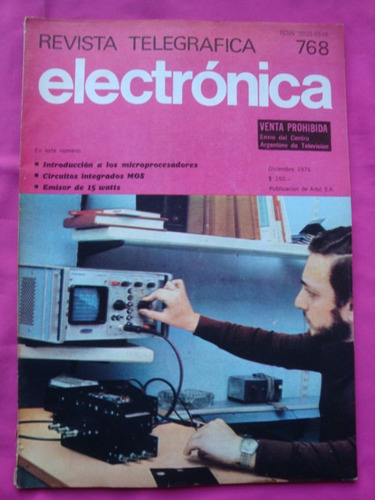 Revista Telegrafica Electronica N° 768 Año 1976