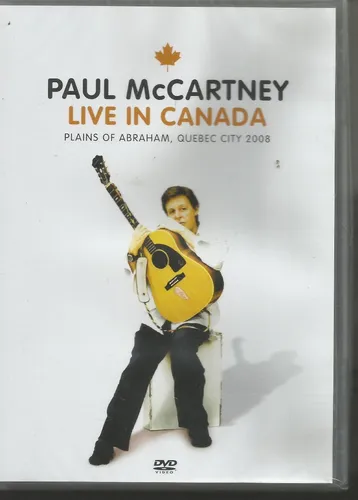 Dvd - Paul Mccartney - Live In Canada - Lacrado