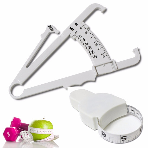 ¡ Kit Fitness Control Adipómetro + Cinta Métrica Oferta !!