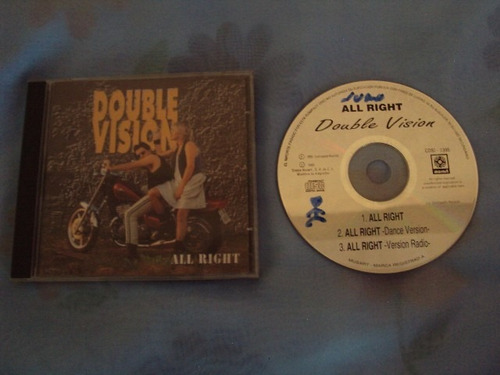 Double Vision All Right  Cd Single