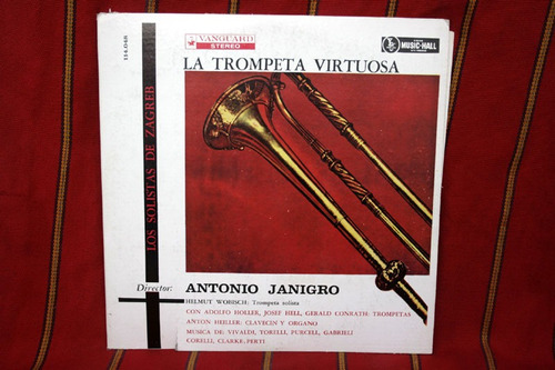 La Trompeta Virtuosa Dir. Antonio Janigro Vinilo Lp