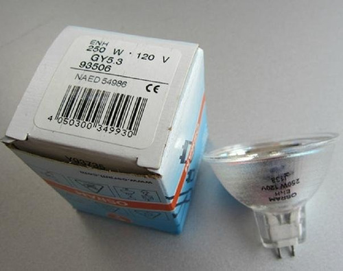 Lámpara Dicroica Osram  120v. 250w. Para  Medicia Y Proyec.