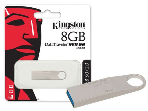 Pen Drive Usb 3.0 Kingston Dtse9g2/8gb Datatraveler Se9 G2 