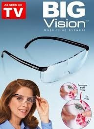 Gafas De Aumento Big Vision Mas Vision Nitidez Lupa Aumento