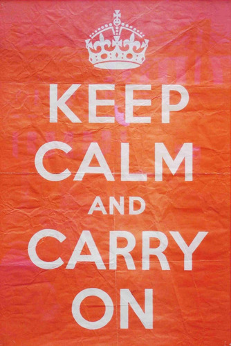 Lienzo Canvas Arte Posters Segunda Guerra Mundial Keep Calm