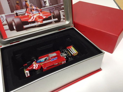 Ferrari 126ck F1 1981 Villeneuve Formula 1 Esc 1/43 Nuevo!