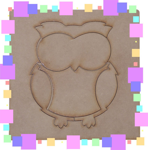 Imagen 3 de 6 de 10 Rompecabezas Fibrofacil! Listos Para Pintar! Super Lindos