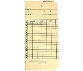 Atr241 Tarjetas Checadoras Para Reloj Atr360/atr240/