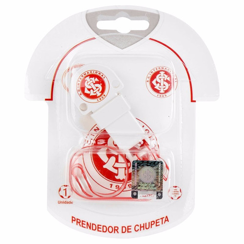 Prendedor De Chupeta Do Internacional + Prendedor De Chupeta