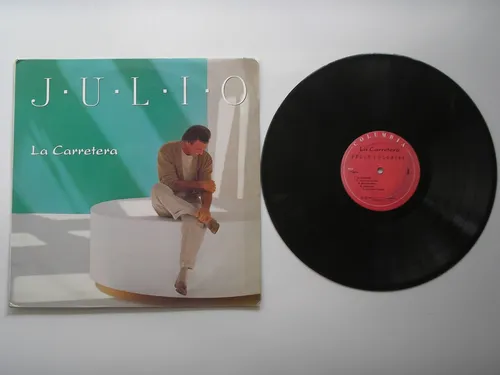 Julio Iglesias La Carretera Lp Vinilo Edicion Colombia 1995 (Usado)