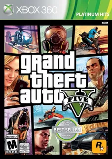 Grand Theft Auto 5 V Xbox 360 Nuevo Gta 5 Blakhelmet E