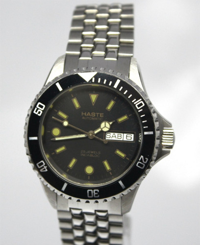 Reloj Suizo Haste Daydate Submariner Eta 2836-2 Circa 1975
