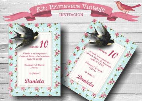 Kit Primavera Vintage