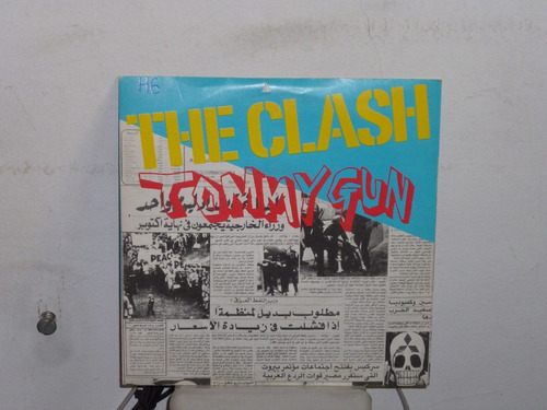 The Clash Tommy Gun 1-2 Crush On You Simple 7' Ingles