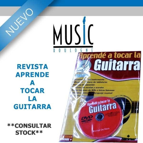 Revista Aprende A Tocar Guitarra - Bm Music Boulogne -