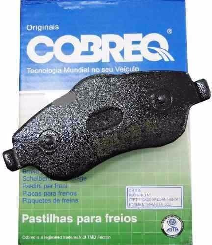 Pastilha Freio Dianteira Cobalt Sem Abs Cobreq