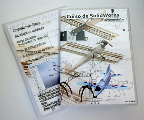 Curso De Solidworks - Projetando Aeromodelos - Em Dvd