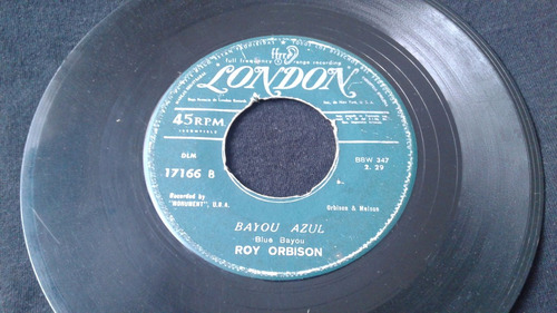 Single Roy Orbison Blues De La Mujer Cruel