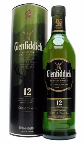 Whisky Glenfiddich 12 Anos 750ml Single Malt 100% Original.