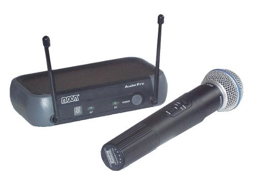 Moon Mic. Microfono Inalambrico Vhf Mano M101vm