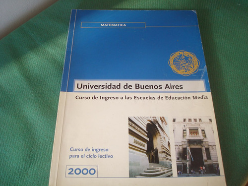 Matematica Universidad De Buenos Aires