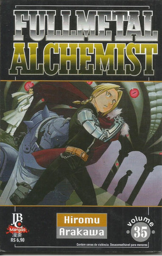 Fullmetal Alchemist N° 35 1ª Serie - Jbc - Bonellihq