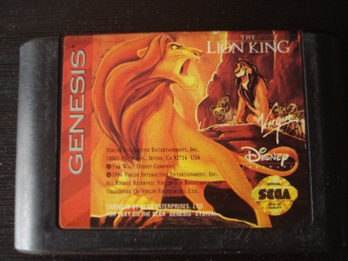 The Lion King Sega Génesis