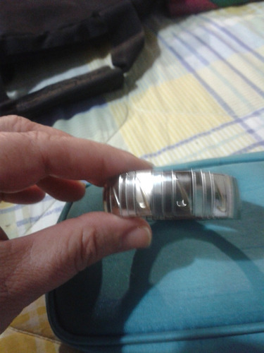 Imagen 3 de 3 de Pulsera Nike Acero Inoxidable Elastica Nuevo
