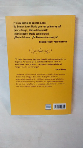 Imagen 2 de 5 de Soy Tango Biografia De Maria Nieves Maria Oliva Ed Planeta