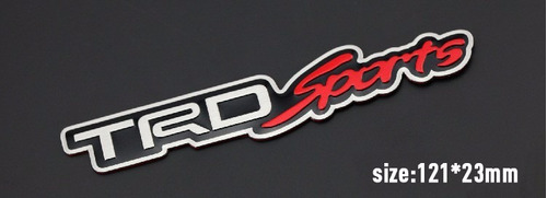 Emblema Trd Sport Para Toyota Negro