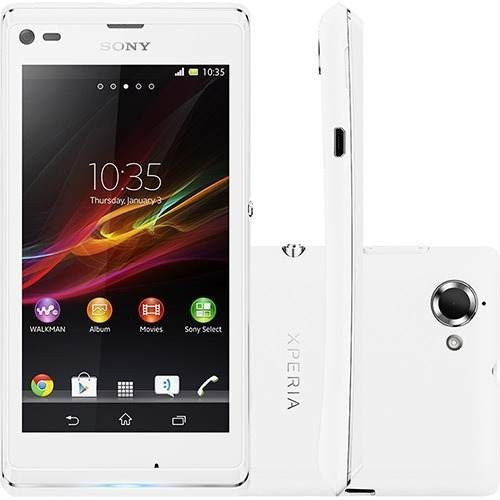 Sony Xperia L C2104 Dual-core 8gb Android 4.1 3g Tela 4,3 Nf