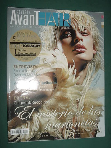 Revista Avant Hair Peluqueria 12 Peinados Cabello Cortes