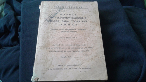 Manual De Telecomunicaciones Y Radar Para Todas Las Armas Cs