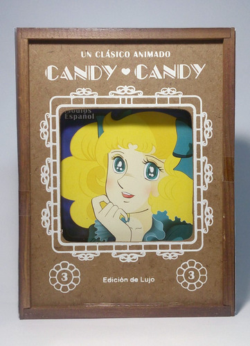 Candy Candy Tercer Volumen 3 Tres Caja Madera Dvd
