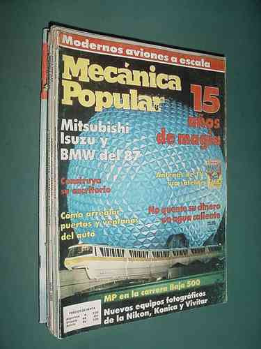 Revista Mecanica Popular Feb87 Mitsubishi Isuzu Bmw Fotograf