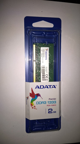 Ram Ddr3 1333 2gb Adata So-dimm