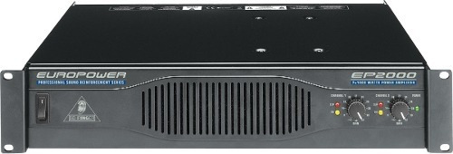 Amplificador Behringer Ep2000 Europower 2000w Profesional