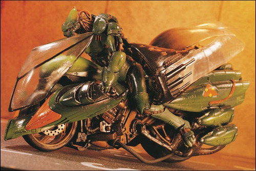 Nitro Riders Green Vapor Moto Alucinante Spawn Series 16