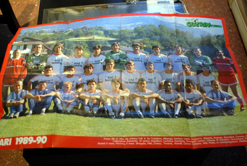Posters Del Bari Y Del Inter  Temporada 1989 1990