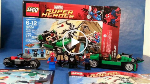 Lego Super Heroes Spiderman Cycle 237 Piezas Marvel Original