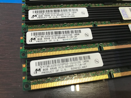 Memória 8gb Rdimm Pc3-8500r Dell Poweredge T310 R310