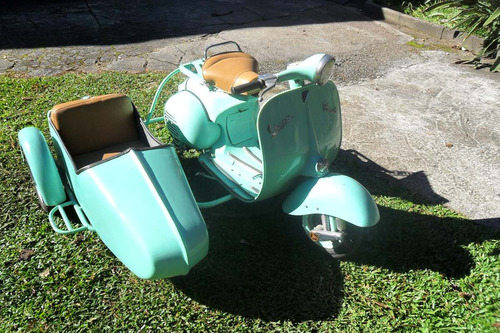 Vespa M3 1963 Piaggio Camila C/ Side Car - Somente Venda
