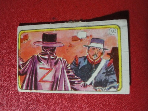 Figuritas El Zorro Año 1977 Nº38 Titanes En El Ring