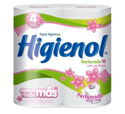 P.h  Higienol Texturado Perfum. X 4, 30mts (48 Rollos)