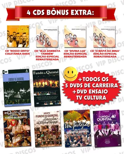 CD Fundo de Quintal – Nosso Grito - Colecionadores Discos - vários títulos  em Vinil, CD, Blu-ray e DVD