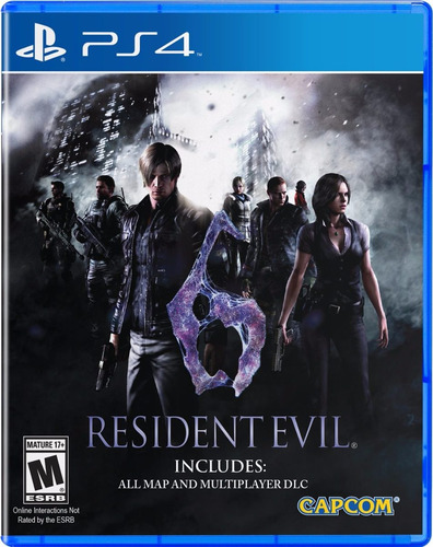 Resident Evil 6 - Ps4 - Fisico -  Manvicio Store